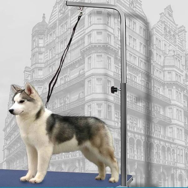 

dog collars & leashes pet grooming shower bath gentle fasten harness leash loop accessories