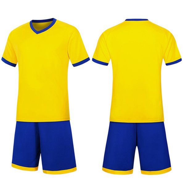 

2021 soccer sets smooth board yellow shirt sweat absorbing breathable and soft training suit jersey 706, Black