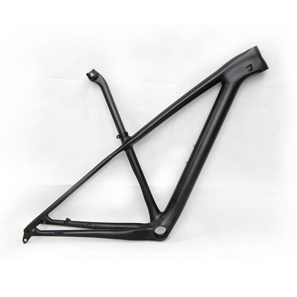 

bike frames ultrlight 792g carbon mtb frame size 27.5erx14.5"/16" with through axle 148x12mm all interior lines on