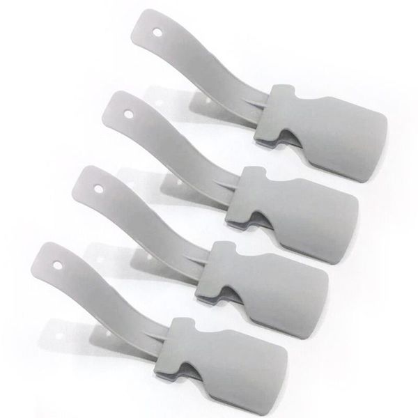 

clothing & wardrobe storage 4pcs home lazy shoe horn shoes wear helper colorful shoehorn easy on and off sturdy slip aid acessories