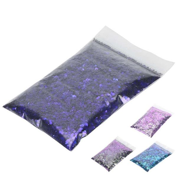 

nail glitter 50g art sequins hexagonal shape diy face body decoration, Silver;gold