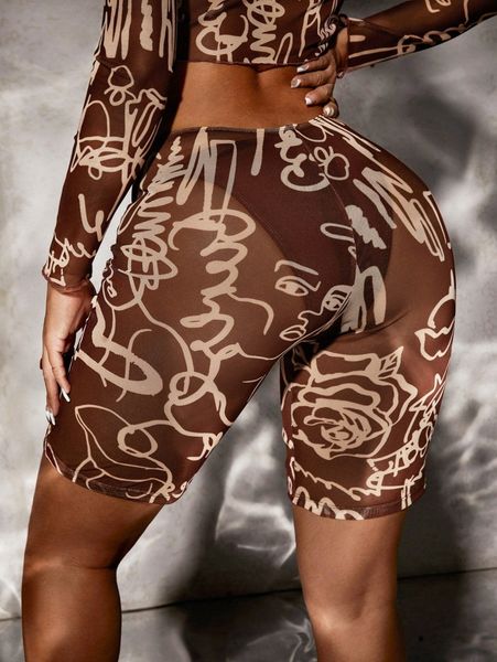 

sxy line pattern cover up pants 29w3#, White;black