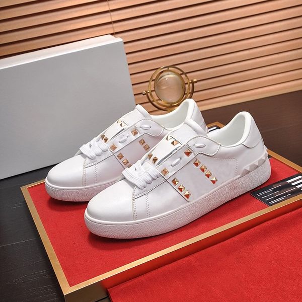 

2021 fashion casual shoes spring and fall mens womens canvas lace-up white shoe comfortable outdoor women size 35-44 with box, Black