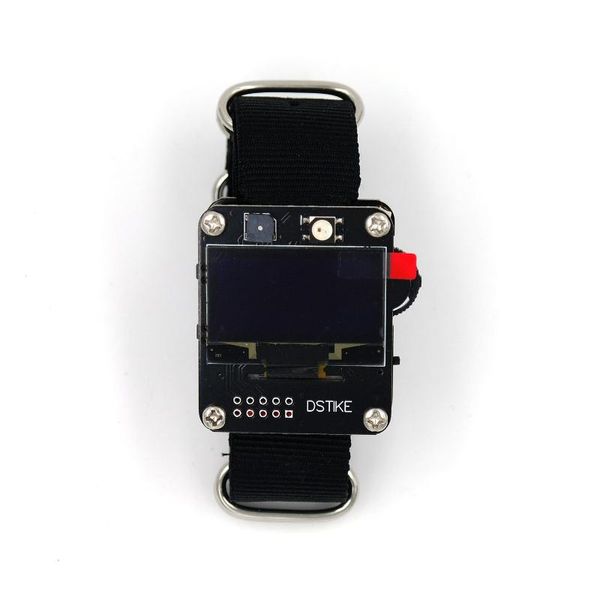 Timer DSTIKE Watch DevKit Scheda di sviluppo ESP32 indossabile con cinturino da polso TFT e versione OLED opzionale per fai da te