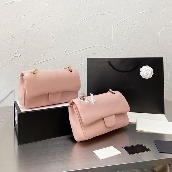 

shoulder bags crossbody bag designe handbags gold chain luxury wallet different colors with exquisite packaging and original box size 25 cm