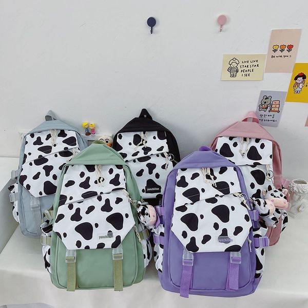

backpack female nylon school bag, bag with a high capacity for travel 3dvg