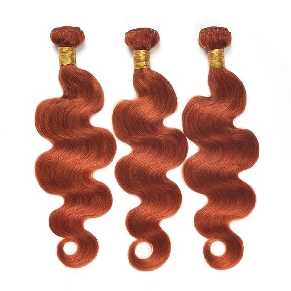 

full color wig winding human hair orange ginger bundles wig curtain, Black