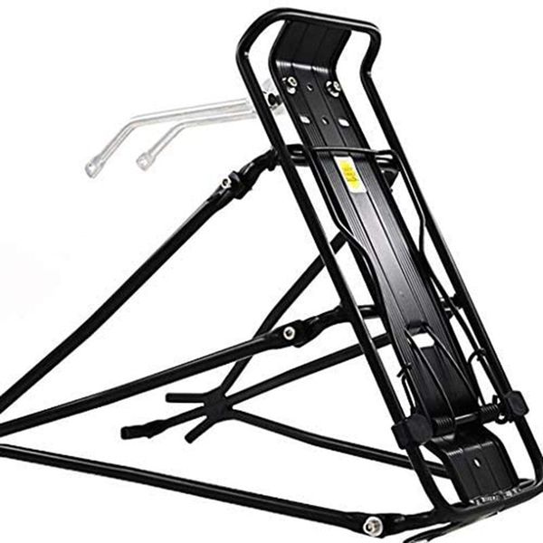 

bike cargo rack,bike aluminum bicycle frame, rear luggage rack shelf,bicycle touring carrier accessories car & truck racks