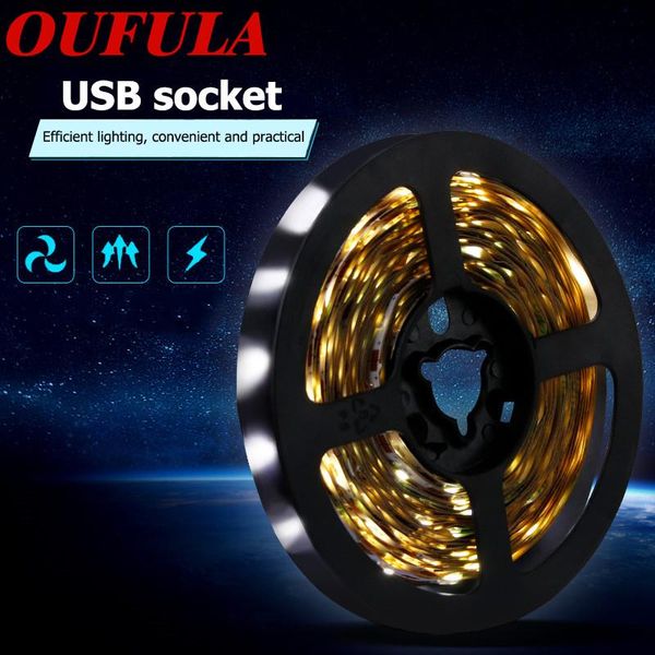 

strips oulala led light string waterproof with usb2835 patch low-voltage sensor for wardrobe living room bedroom