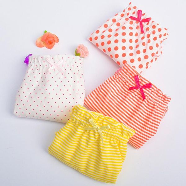 

panties polka dot kids baby girls cute skin-friendly underwear 0-8years, Camo