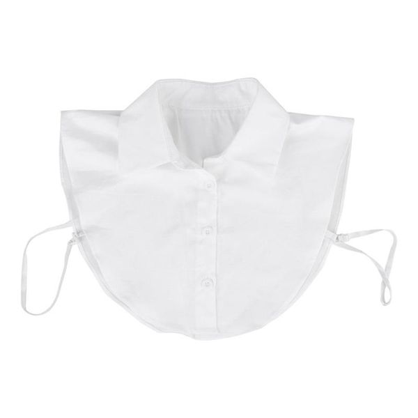 

shirts women's detachable half shirt blouse collar white, White;black