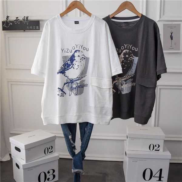 

women's t-shirt summer women ultra soft casual cotton t shirt 2021 fashion short sleeve simple loose cozy homewear tee white