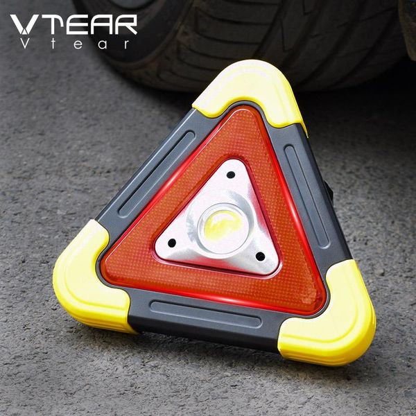 

working light vtear car accessories portable triangle warning /led repairing work lamp /outdoor camping led bar