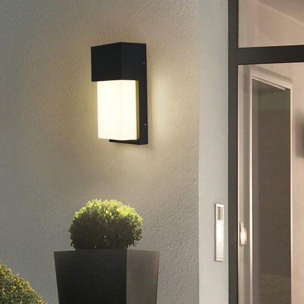 

outdoor garden balcony wall lamps waterproof villa fence front door porch light el