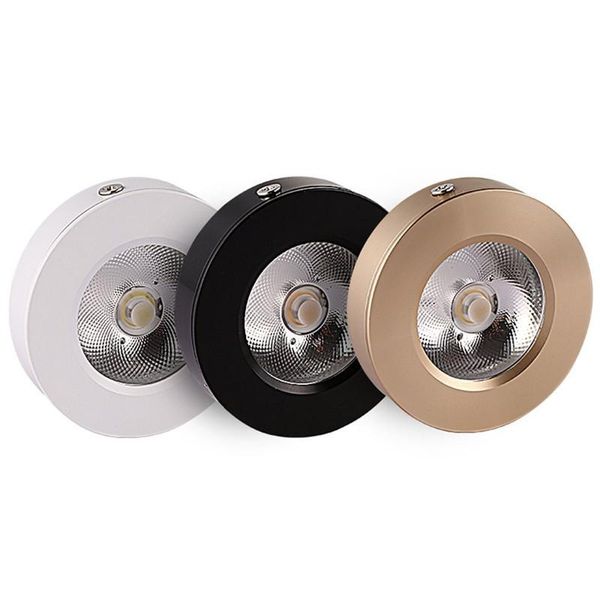 Downlights 10 teile / los COB 3 Watt Deckenleuchten Wohnzimmer LED Lampe Ultradünne 220 V Beleuchtungskörper für Schlafzimmer