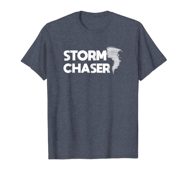 

storm chaser shirt | weather meteorologist gift, White;black