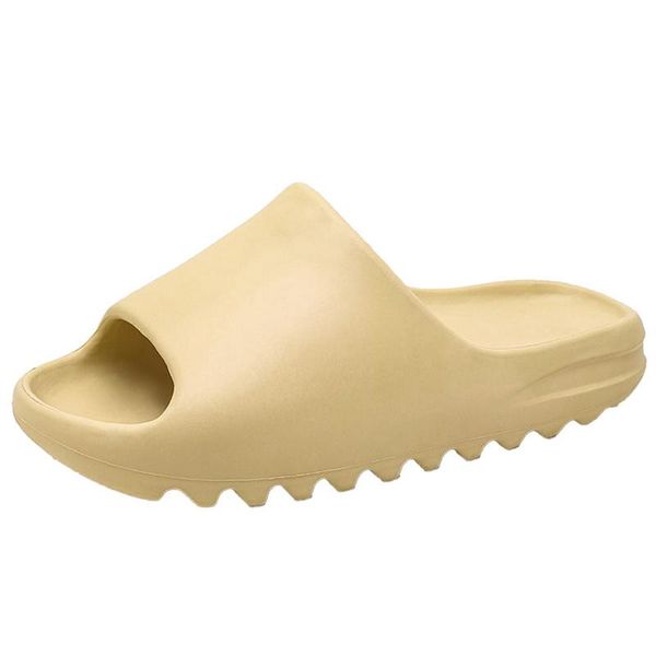 

women slides breathable cool beach slippers fish mouth flip flops men sandals lightweight bone white plus size, Black