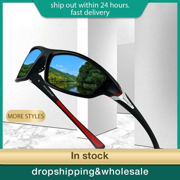

outdoor eyewear 100% uv400 polarised driving sun glasses for men polarized stylish sunglasses male goggle eyewears 2021