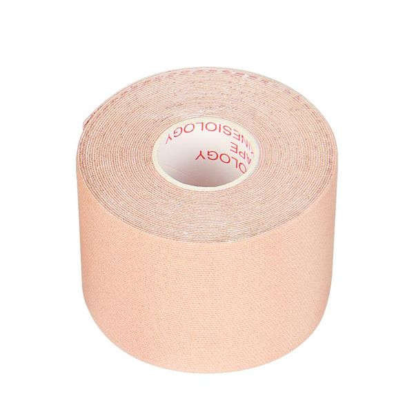 

elbow & knee pads 1pcs elastic tape kinematics sports recovery safety relief support gymkinesiology, Black;gray