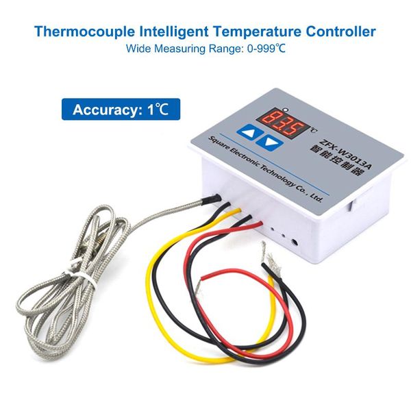 

smart home control intelligent digital microcomputer temperature controller mini thermostat with water-resistant probe for er fridge ha