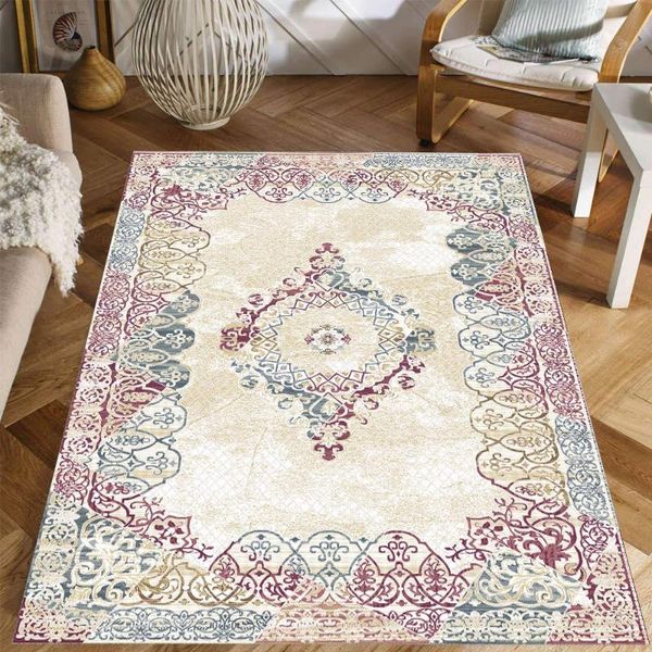 

fabric rug quality vintage oriental floral pattern traditional rectangle ottoman bohemian accent area carpet carpets