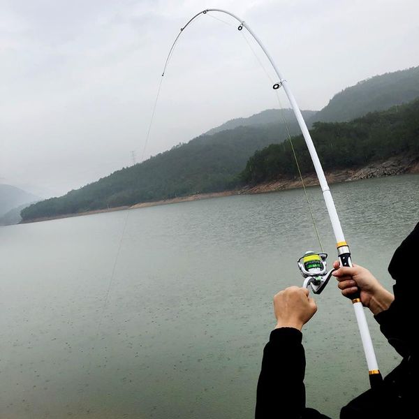 

2.1m -3.6m carp fishing rod feeder hard frp carbon fiber pole boat rods