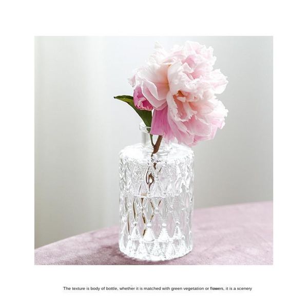 

vases simple glass small vase nordic decoration living room flower home