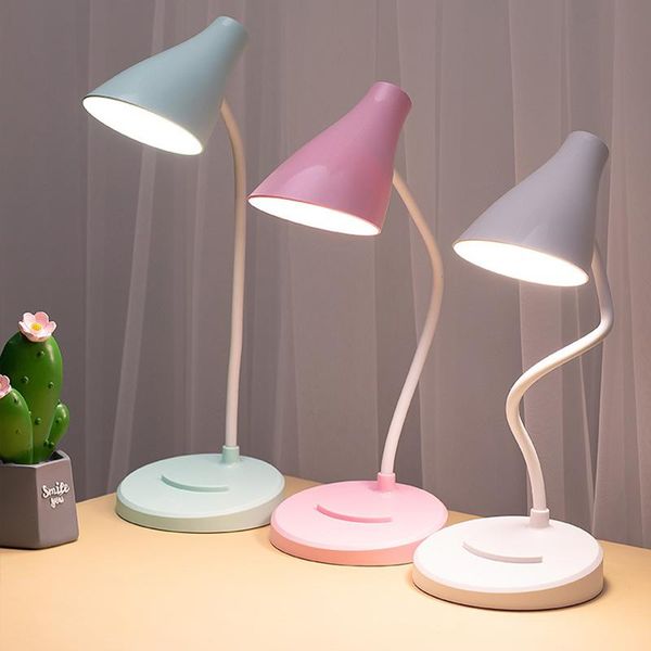 

table lamps portable usb creative rechargeable led folding lamp eye protection touch dimming work reading book bed office