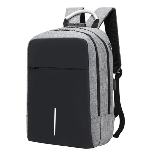 

backpack men anti-theft computer backpacks school bags work travel business bag mochila teenager women f12