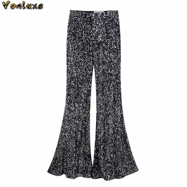 

xia zhu piece decorate bell-bottoms women's trousers bgb9892 two pants, White