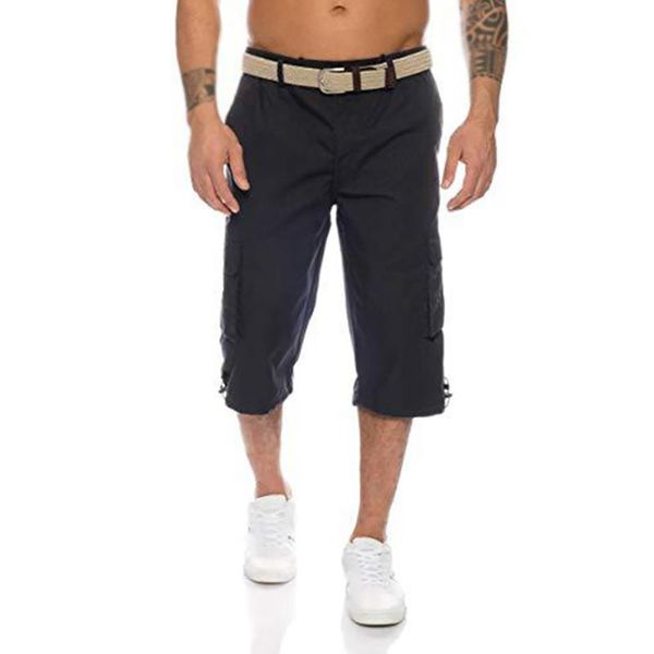 

fitness pants summer baggy mens workwear combat camo short cargo, White;black