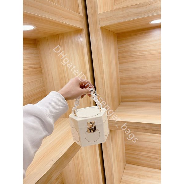 

2021 lady fashion handbags shoulder bags letter abs classic retro all-match simplicity lovely jewelry box cross body