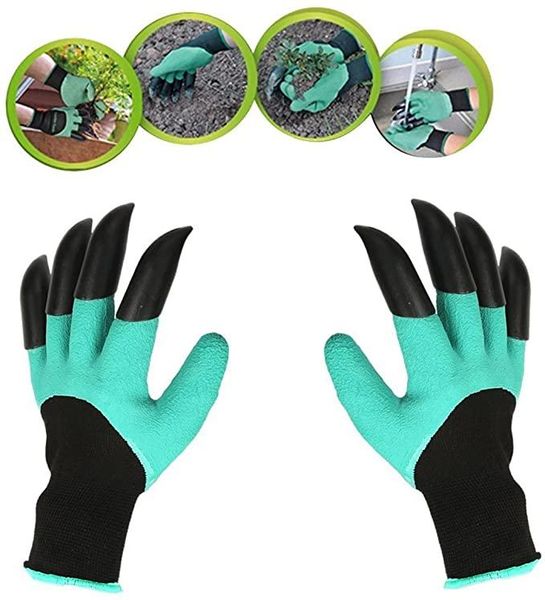 

disposable gloves double claw garden with for digging weeding seeding poking safe rose pruning gardening tool gardeners