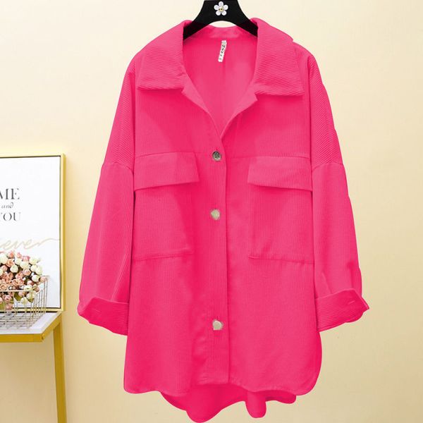 

women's jackets bridgewater jaquetas femininas plus size, camisa de veludo feminina estilo coreano, gola polo, folgada, tamanho gran, p, Black;brown