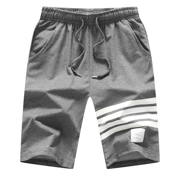 

four bar tb casual pants beach sports big trend men's shorts loose quarter summer, White;black