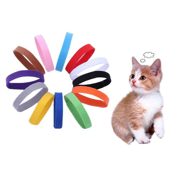 

dog tag,id card 12pcs/set born and cat identification collar adjustable length comfortable small medium pet supplies
