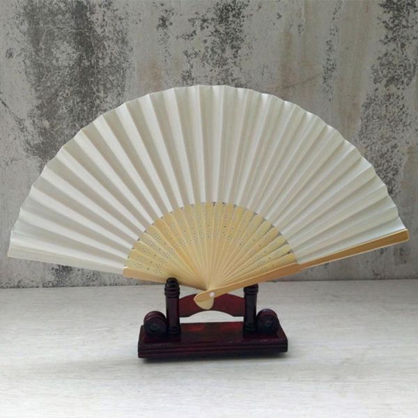 

vintage chinese fans pattern folding dance wedding party lace silk hand held solid color fan pocket gifts colorful other home decor
