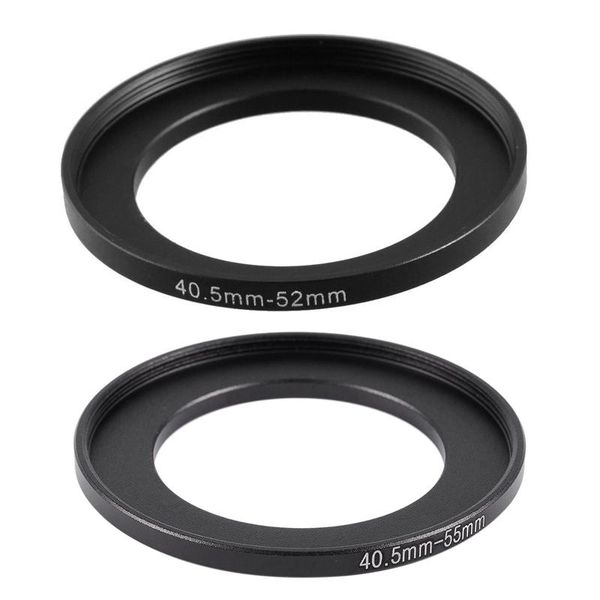 

lens adapters & mounts 2 pcs replacement metal filter step up ring adapter for camera, 40.5mm-52mm& 40.5mm-55mm