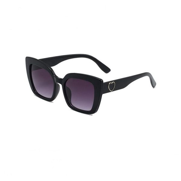 

sunglasses sweat heart women black letter frame cat eye 2021 eyewear female, White;black