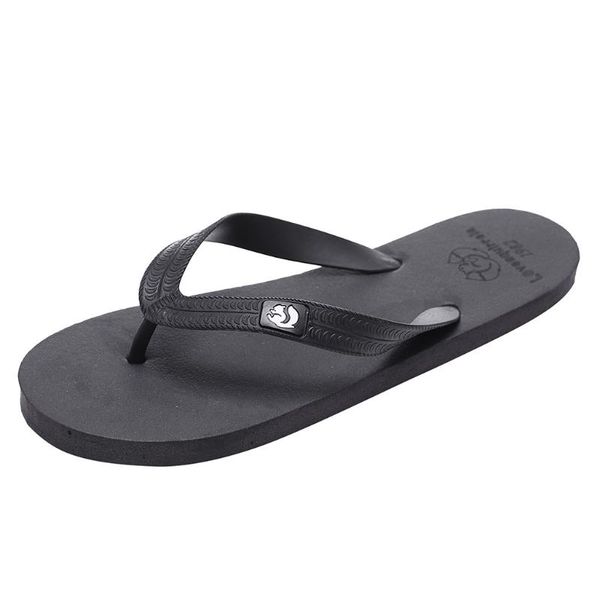 

slippers sagace men's slipper summer couple ladies fashion squirrel casual non-slip beach shoes sandals flip flops bath, Black