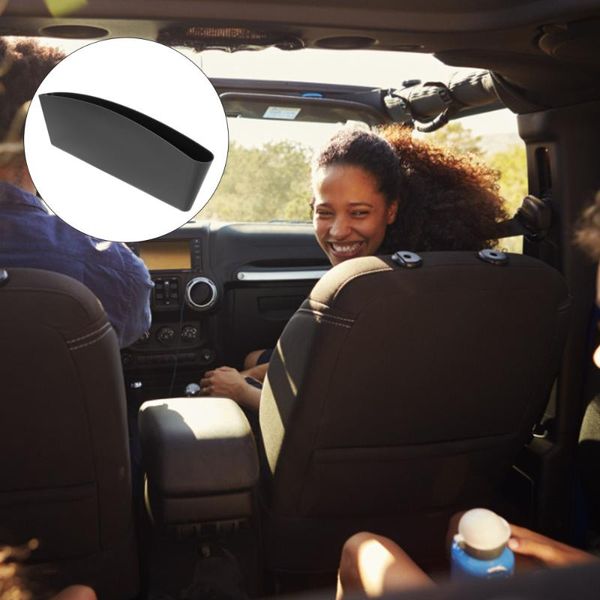 

car organizer 6pcs gap boxes crack simple practical storage cases (black)