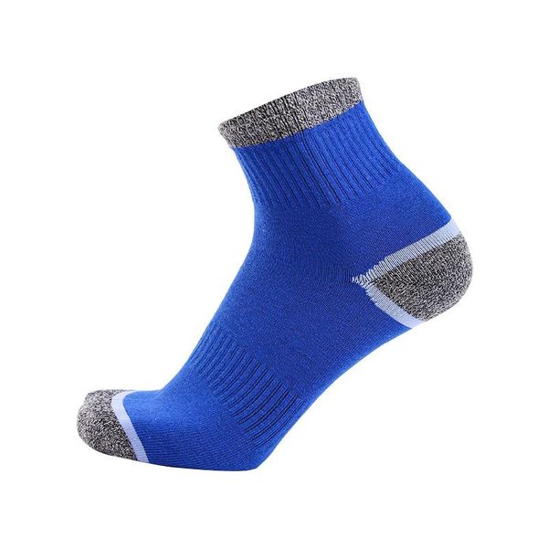 

sports socks cotton men fitness cycling running boat tennis autumn winter sock outdoor, Black