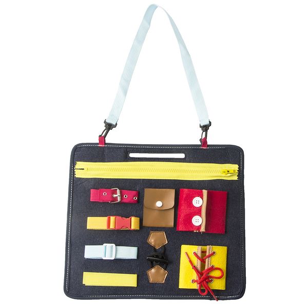 

2021 new dressing learning board cloth book toys fashion kindergarten baby children early educational aids juguetes#38