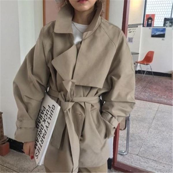 

women's jackets rugod ins korean style double-breasted casual loose jacket for ladies long sleeve female outfit fashion vintage outwear, Black;brown