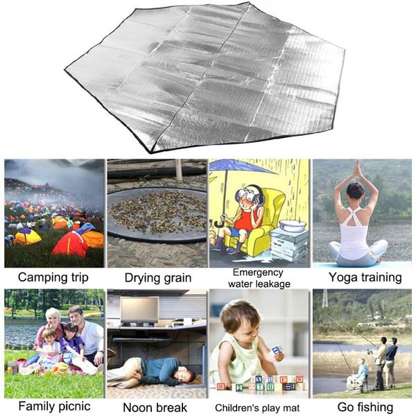 

spring travel mat thickened moisture-proof picnic lawn camping cloth outdoor pads