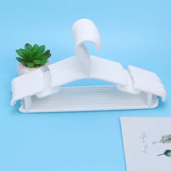 

hangers & racks 10pcs anti-skid garment clothes non-slip heavy duty suit hanger drying laundry hooks closet space saving oraganizer rack