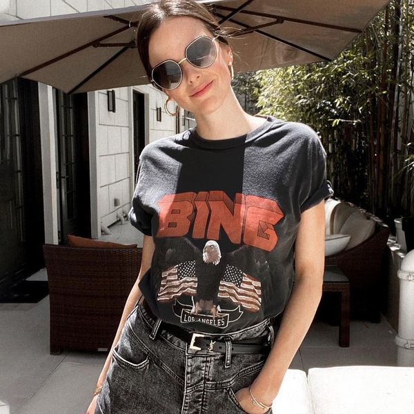 

vintage print tee women black cotton o neck short sleeve summer t shirt casual chic 2021 clothing new graphic t shirt female, White