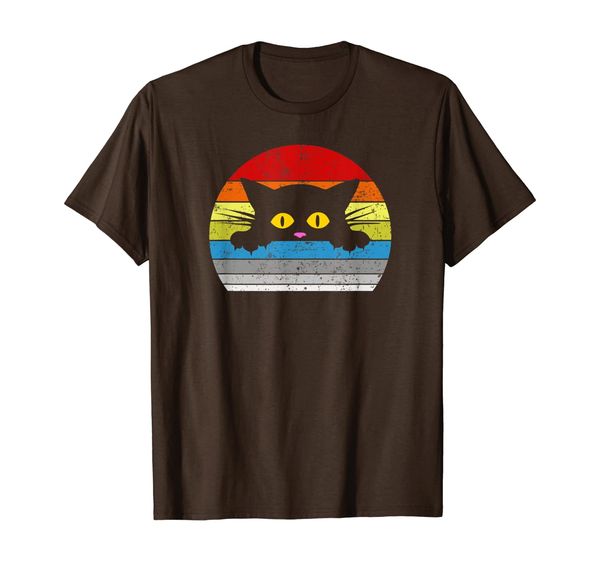 

Cat Shirt Kitty Peeking Over for Cat Lovers T-Shirt, Mainly pictures