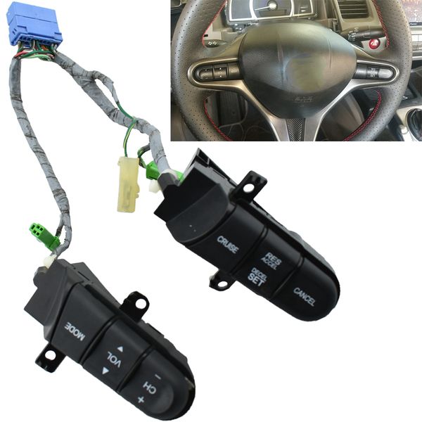 

steering wheel audio control 36770-sna-a12 36770snaa12 cruise switch for honda civic 2006 2007 2008