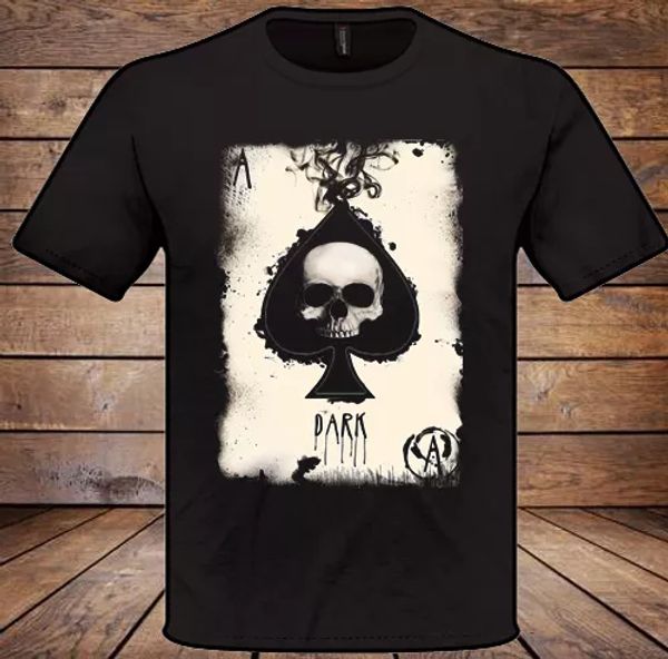 

ace of spades t-shirt man woman christmas gift, White;black